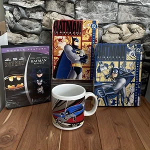 Vintage DC Batman Collection 1992 Tasse Animated Series 1&2, Lego DVD Batman/Returns - Bild 1 von 24