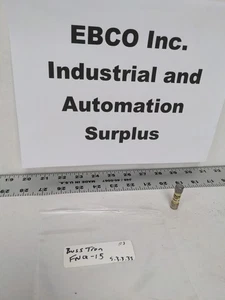 1- FUSIBLE BUS TRON TIME DELAY FNQ-15 - Imagen 1 de 7