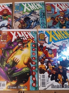 Marvel X-Men #100 Cockrum - Romita Jr - Smith - Bryne - Yu - 5 Variant Covers NM - Bild 1 von 7
