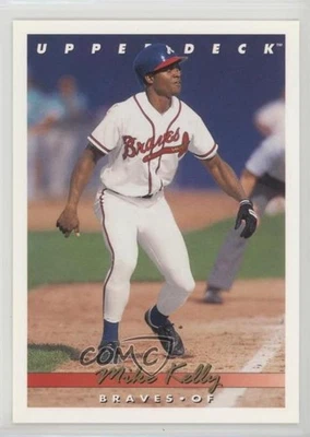 1993 Upper Deck Gold Hologram Mike Kelly #756 - Image 1 of 2