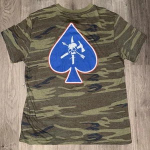 Black Rifle Coffee Camo Skull Arrow Knife Hatchet BRCC T-Shirt Herren XXL 2XL - Bild 1 von 7