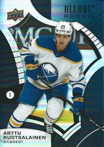 Arttu Ruotsalainen #126 - 2021-22 Allure - Base Rookie Black Rainbow - Picture 1 of 1