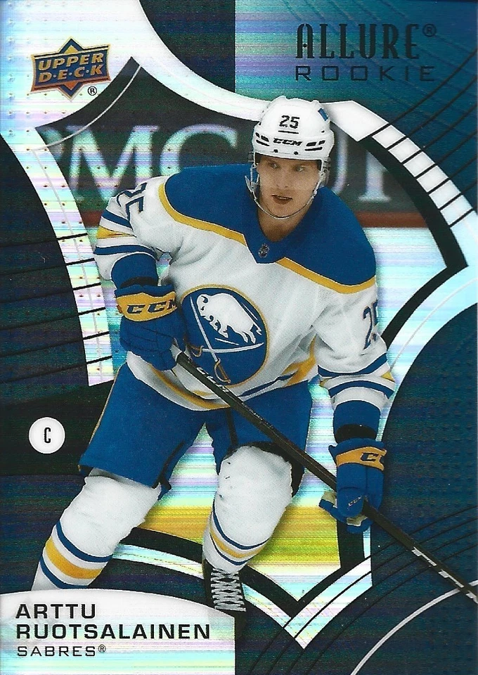 Arttu Ruotsalainen #126 - 2021-22 Allure - Base Rookie Black Rainbow - Image 1 of 1