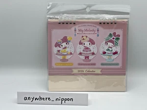Sanrio My Melody B6 (18*13cm/7.08*5.12in) Desk Calendar 2026 from Japan Daiso - Picture 1 of 2