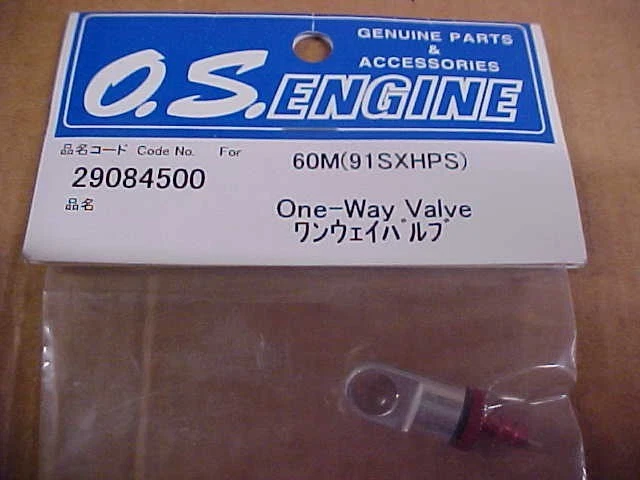 O.S. ENGINES 29084500 = ONE-WAY VALVE: OS ENGINES 60M (91SXHPS) - Image 1 of 1