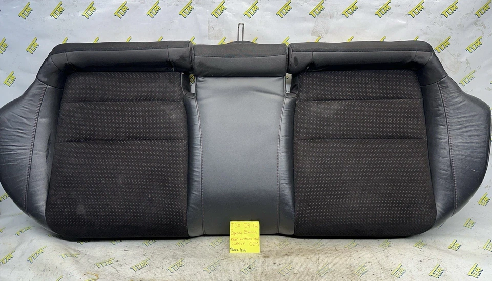 09-14 Acura TSX * EDICIÓN ESPECIAL * Cojín trasero asiento inferior rojo 10 11 12 13 OEM Foto 1 de 4