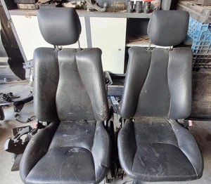 A2209100336 Asientos Delanteros W220 Mercedes Benz Original Cuero Negro - Bild 1 von 3
