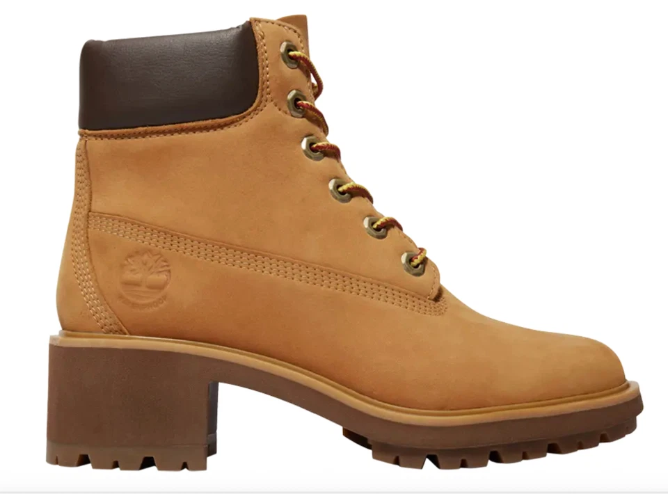 Timberland Women’s Kinsley 6” Waterproof Boot White NUBUCK. SZ 9.5