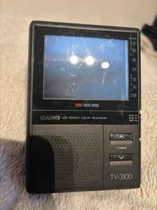 Casio TV-3100 – LCD Pocket Color Television (Vintage) K45 - Bild 1 von 1