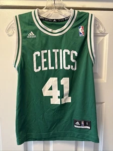 Adidas Boston Celtics Olynyk Green Jersey Youth Size Small 8 - Picture 1 of 11