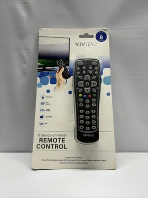 Vivitar 8 Device Universal Remote Control VIV-IMP-520 - Image 1 of 3