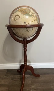 Replogle World Bodenglobus 12" Standglobus Bombay Company Weltklassiker Vintage - Bild 1 von 7