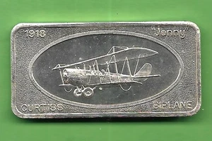BARRA DE ARTE CURTISS BIPLANO PLATA .999 - Imagen 1 de 2