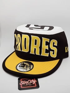 New Era San Diego Padres Retro Painter Hat Cap Snapback Adjustable MLB Baseball - Picture 1 of 9