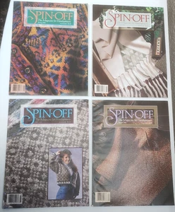 Vintage Spin Off Magazine for Handspinners All 4 Editions from 1994 - Bild 1 von 4