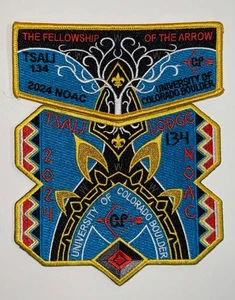 OA LODGE 134 TSALI S-168,2024  NOAC TRADER 2 PIECE SET, DANIEL BOONE COUNCIL,NEW - Picture 1 of 3