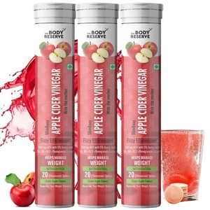 The Body Reserve Apfelessig | 60 Tabletten 3er Pack (Grüner Apfel) - Bild 1 von 7