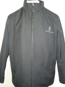 @ TUMI TECH BLACK JACKET HOOD SIZE XL SALE RARE NICE - Picture 1 of 11