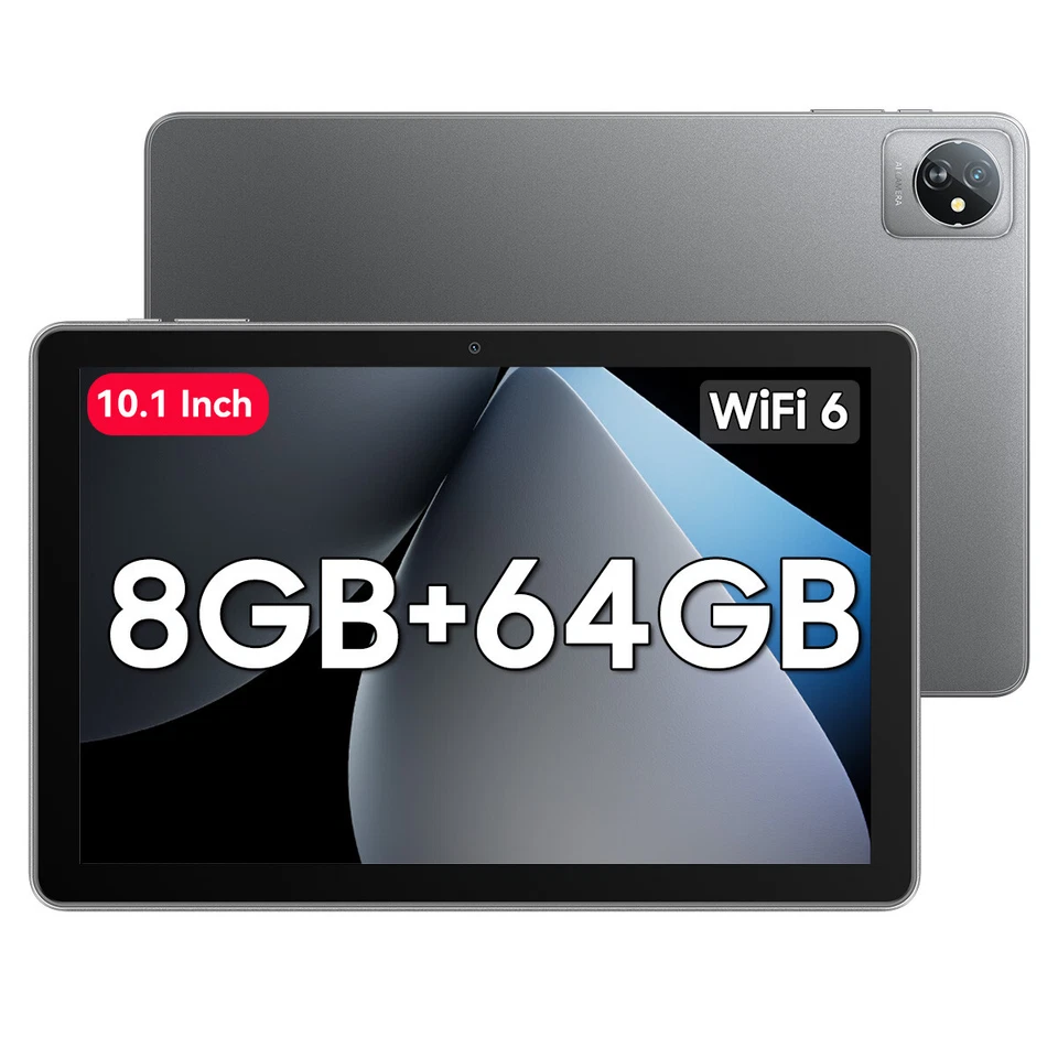 Blackview Tab 70 Wifi Tablette 10,1 pouces Android 13 6580mAh 8Go+64Go BT5.0 - Photo 1/4