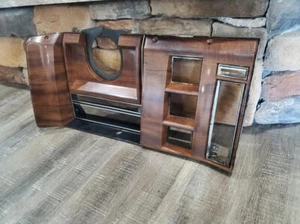 1986-1992 Cadillac Brougham Wood Grain Instrument Cluster PN#1635054 - Picture 1 of 4
