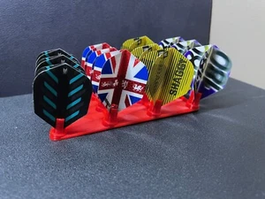 Darts Flight Holder 4 or 8 Sets / Wall or Desk Mounted - Picture 1 of 3