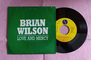 7” BRIAN WILSON – Love And Mercy - Sire 980 - SPAIN - 1988 - PROMO (EX-/EX) - Picture 1 of 2