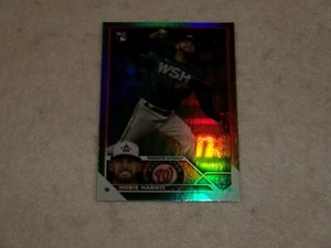 2023 Topps Update Hobie Harris Rainbow Foil US294 Rookie - Picture 1 of 2