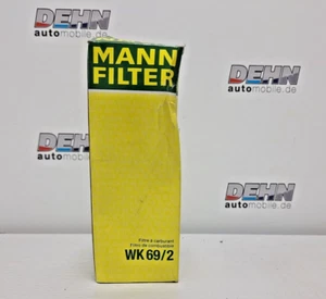 Kraftstofffilter MANN WK69/2 für VW GOLF 5 6 POLO 5 AUDI A3 SEAT IBIZA 3 1.4-3.2 - Bild 1 von 1