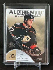 2021-22 Upper Deck SP Game Used Authentic Rookies /999 Mason McTavich Rookie RC - Picture 1 of 3