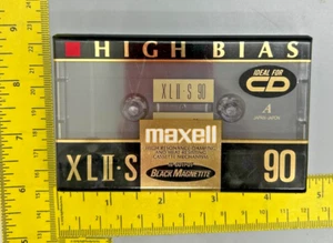 Cinta de casete de audio Maxell XLII-S posición de 90 minutos IEC tipo II alta (sellada) - Imagen 1 de 1