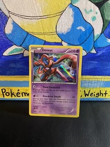 Tarjeta Pokémon Deoxys Holo Rara 33/108 Roaring Skies 2015 ¡Casi Como Nueva! 2015 - Imagen 1 de 2