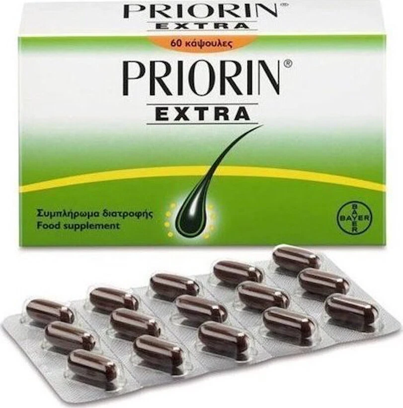 Bayer Priorin Extra - 120 Capsules  - Image 1 of 3