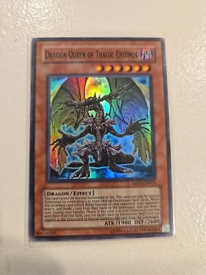 Yugioh! Dragon Queen of Tragic Endings- Super - ABPF-EN014 - Unlimited Ed. LP. - Image 1 of 4