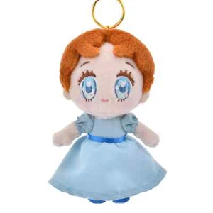 Disney Store Japan Plush TINY PETER PAN Wendy Keychain Stuffed Toy - Picture 1 of 3