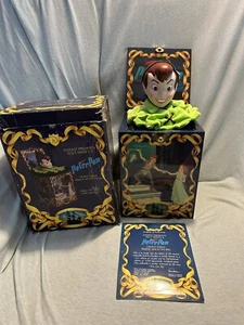 Vintage Enesco Walt Disney "PETER PAN" Mini Musical Jack in the Box - Bild 1 von 5