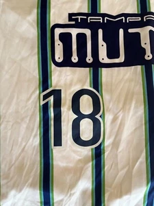 Vintage MLS Tampa Bay Mutiny Nike 1998/1999 Player Issue Jersey Excellent L - Picture 1 of 7