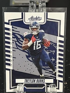 TREYLON BURKS-----2023 PANINI----ASSOLUTO----BLU----TITANI---SPEDIZIONE GRATUITA - Foto 1 di 2