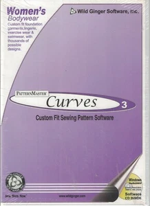 PatternMaster Curves 3- Women's Bodywear Wardrobe (Wild Ginger Software) - Picture 1 of 2