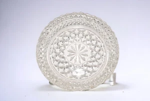 Vintage Wexford Anchor Hocking Pressed Glass 5.5” Glass Ashtray w/ 4 wells - Picture 1 of 10