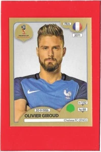 WC RUSSIA Gold 2018 Panini Figurina-Sticker n. 206 - FRANCE - OLIVIER GIROUD - Imagen 1 de 4