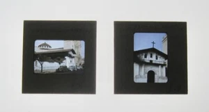 1950'S MISSION SAN FRANCISCO DE ASIS DOLORES 2 KODACHROME 35 MM SLIDES  - Picture 1 of 3
