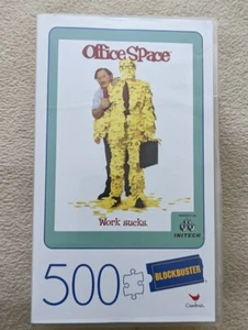 Office Space Movie Blockbuster 500-Piece Puzzle in Retro VHS Video Case - Picture 1 of 3