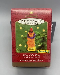 Hallmark Keepsake Ornament 2000 King of the Ring Crayola Crayons Circus Lion - Picture 1 of 9