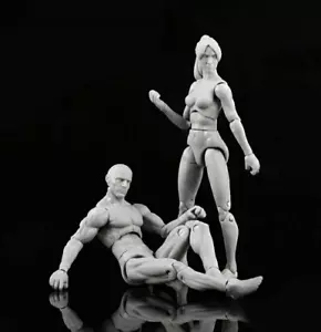Hágalo usted mismo Escala 1:18 Junta Flexible PVC 3,75 pulgadas 10,5 cm Figura de Acción Body Head Toys - Imagen 1 de 10