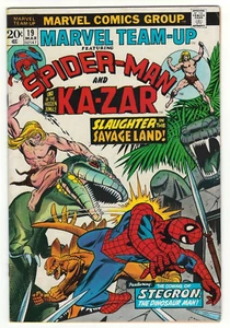 1974 Marvel Comics Marvel Team-Up #19 1st Appearance Stegron Key Issue Comic - Picture 1 of 2