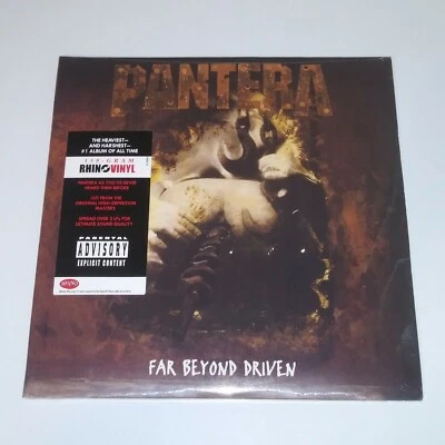 SEALED Pantera Far Beyond Driven vinyl 180G Rhino gatefold reissue NEW - Image 1 of 4
