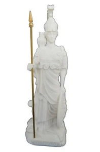 Athena statue ancient Greek Goddess of wisdom and strategy active sculpture - Picture 1 of 4