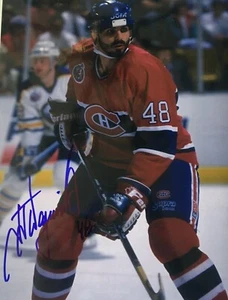  J.J. Daigneault Montreal Canadiens Signed 8x10 Photo - Picture 1 of 1