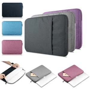 Custodia per notebook custodia borsa da trasporto per laptop Dell Lenovo HP 13/15 pollici cover borse - Foto 1 di 42