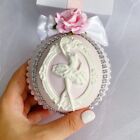 Ballerine bébé rose ornement de Noël blush décoration ballet cadeau pour fille